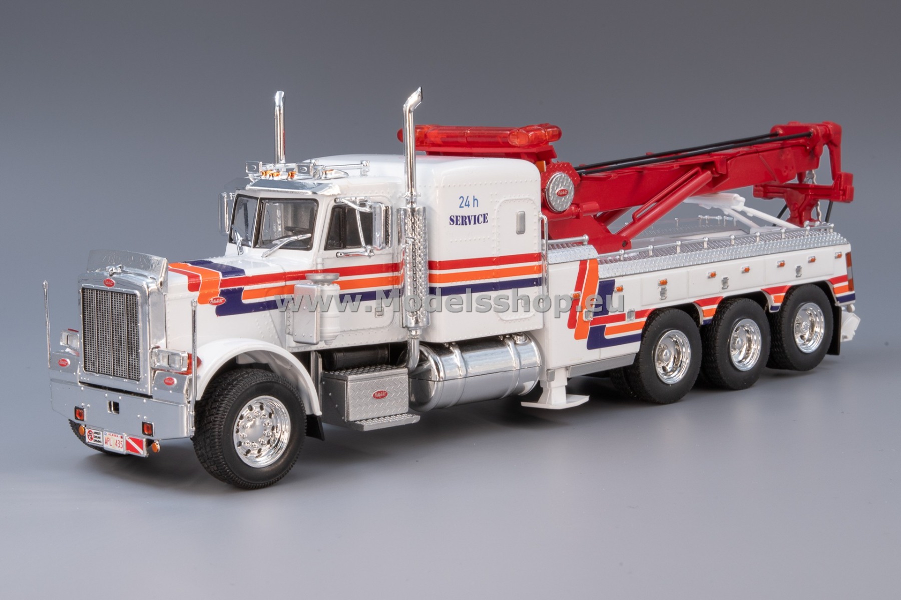 マッチボックス MB66 PETERBILT WRECKER TRUCK Matchbox White