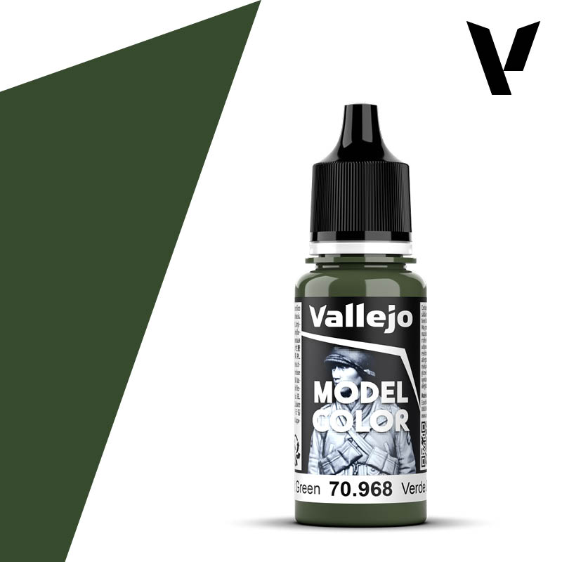 Flat Green 18ml Vallejo Model Color 70968