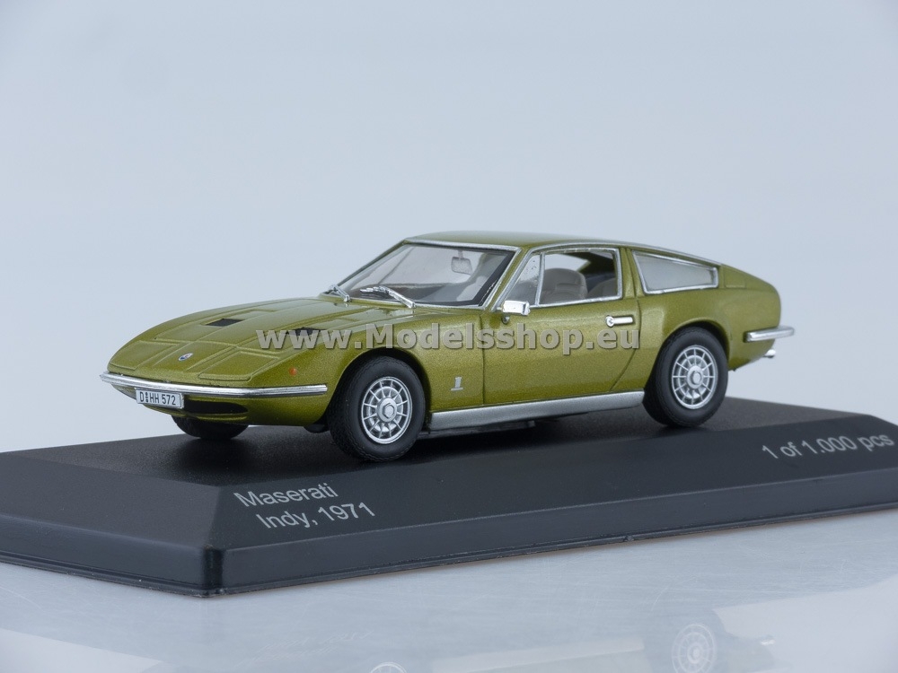 Maserati Indy, 1971 /metallic-light green/ 