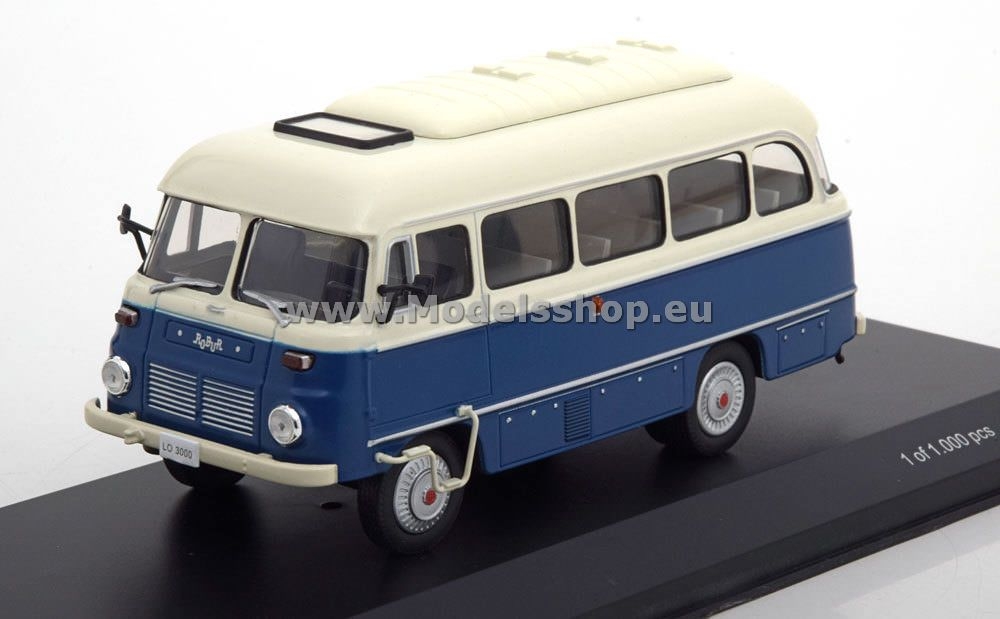 WhiteBox WB263 Robur LO 3000 bus, 1972 /blue-white/