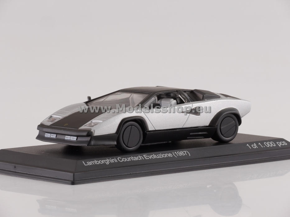 Lamborghini Countach Evoluzione, 1987 /silver - matt black/