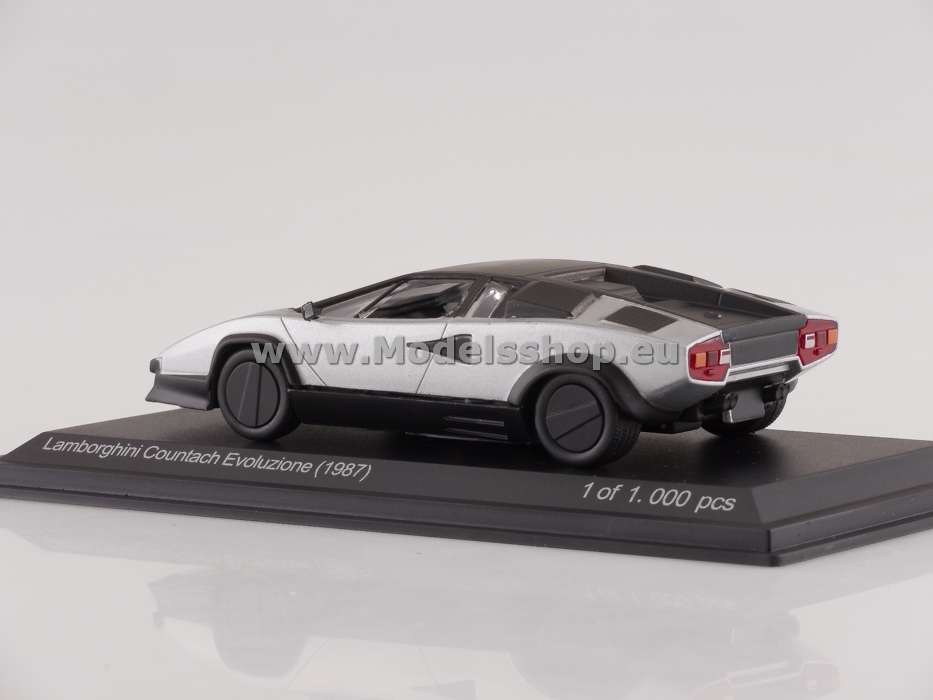 Lamborghini Countach Evoluzione, 1987 /silver - matt black/