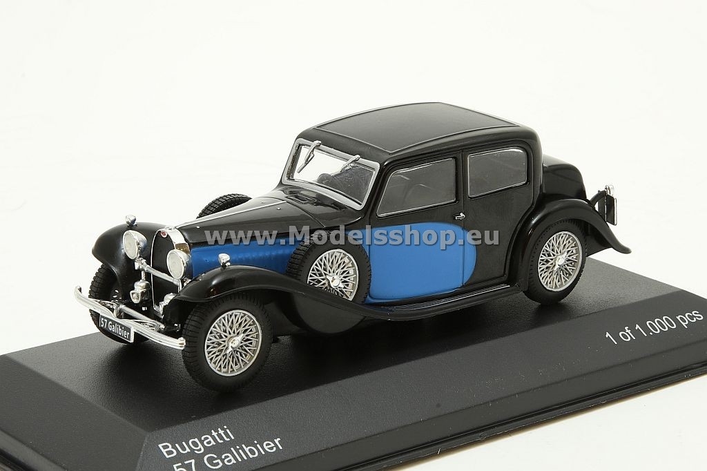 Bugatti 57 Galibier, 1934, /blue-black/