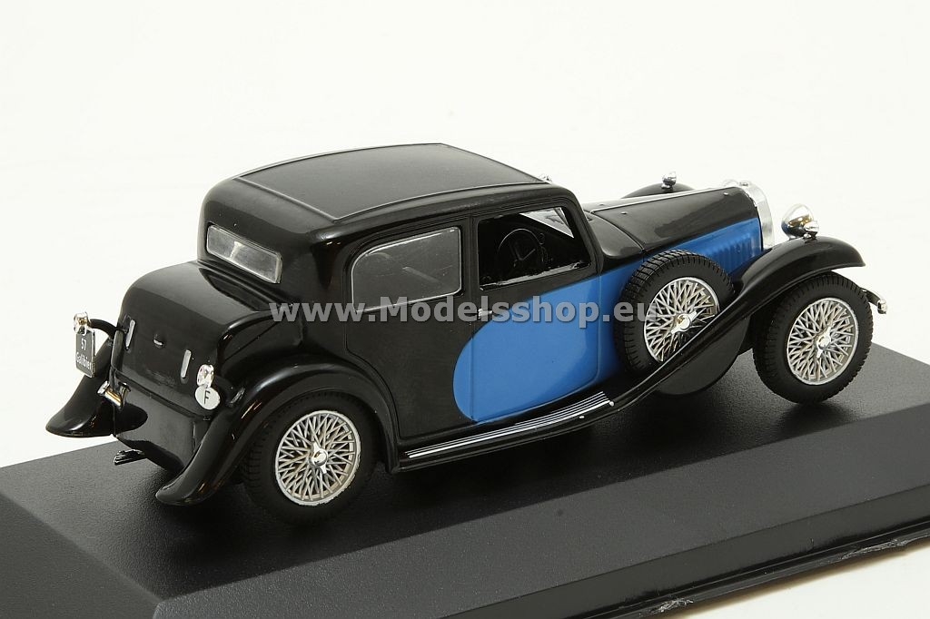 【レア!!】ブガッティ 57 S クーペ ブルム 1/43 ブラック 1934 Bugatti 57 Galibier, 1934, /blue-black/
