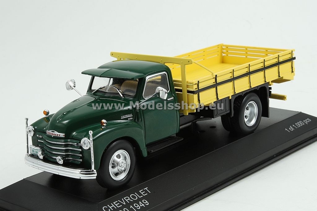 Chevrolet 6400 flatbed truck, 1949 /dark-green-yellow/
