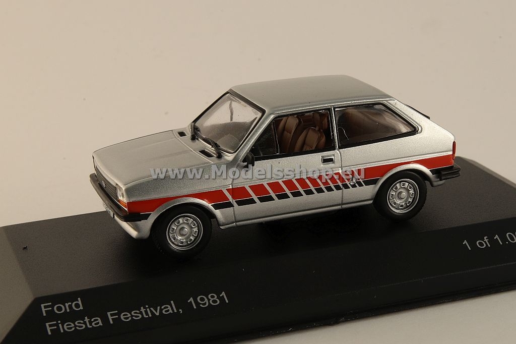 Ford Fiesta MKI Festival, 1981 /silver/
