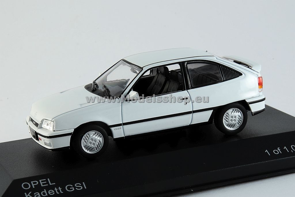 Opel Kadett E GSI, 1986  /white/