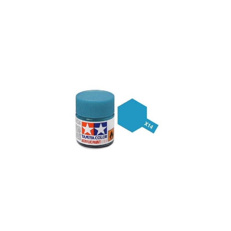 Tamiya TA81514 Acrylic paint X14 /Sky Blue/ 10ml