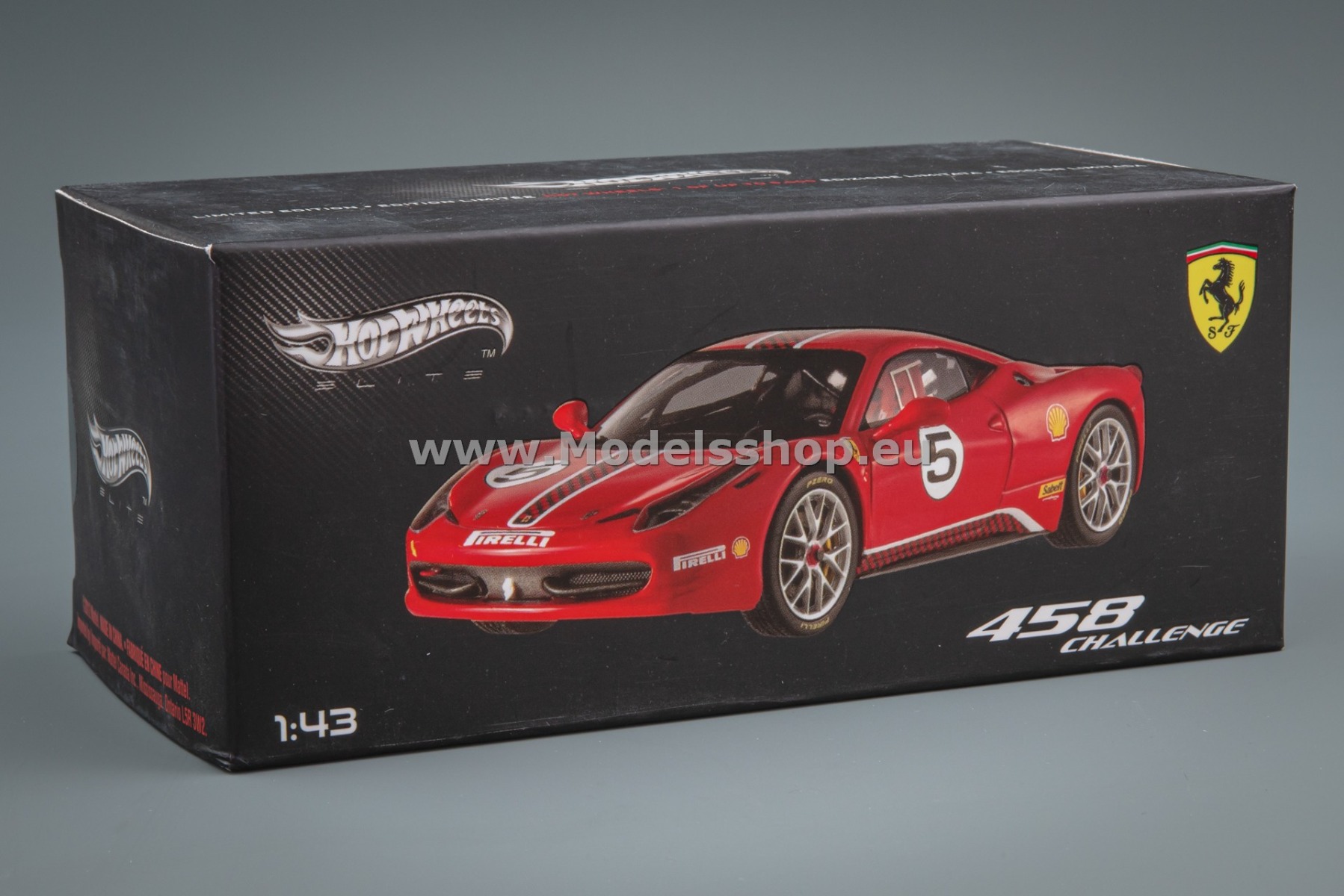 Hot Wheels Ferrari 458 Italia 赤 Hot Wheels - Ferrari 458 Italia - Error Wheels - Red