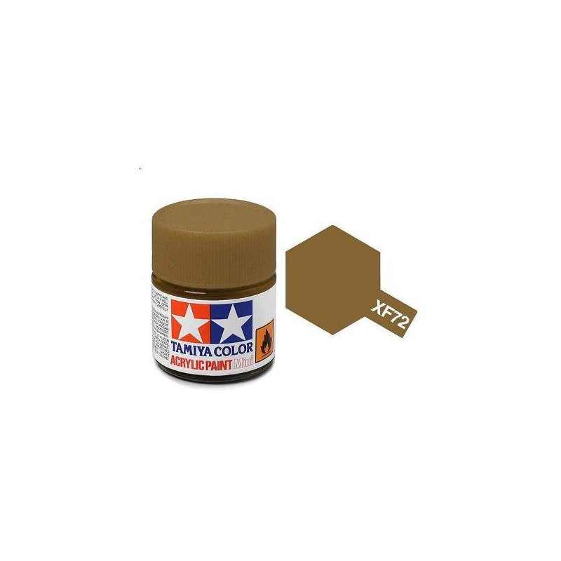 Tamiya TA81772 Acrylic paint XF72 /Brown (JGSDF)/ 10ml