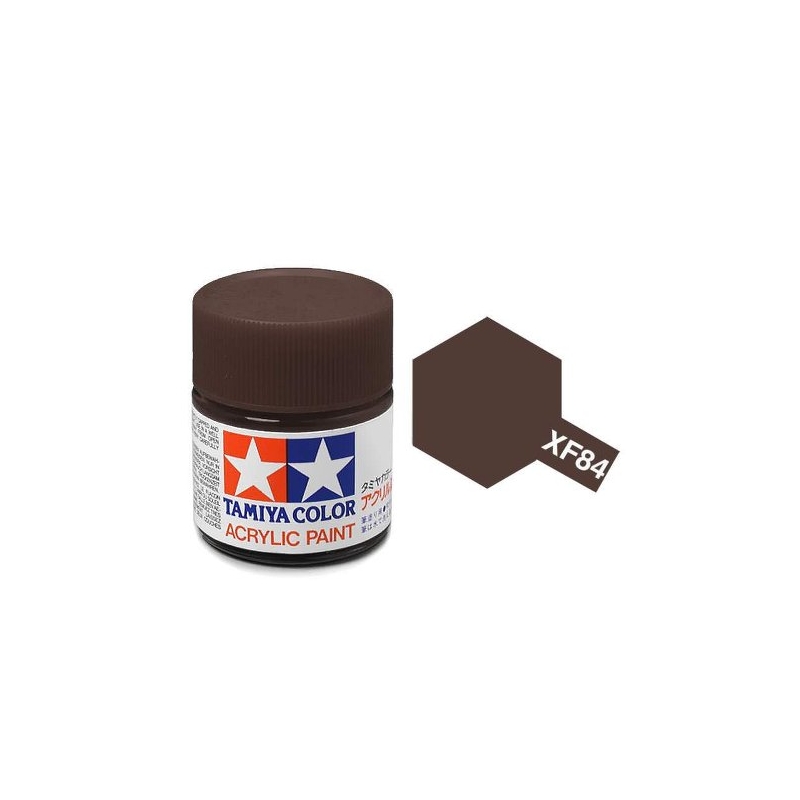Tamiya TA81784 Acrylic paint XF84 /Dark Iron/ 10ml