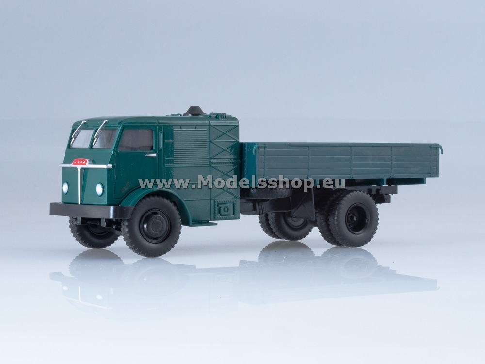 Modellino Scala 1:43 Camion A Vapore NAMI 012 Su Base ZIS-150 | Veicolo Militare Russo URSS Colore Verde | AutoGeschichte