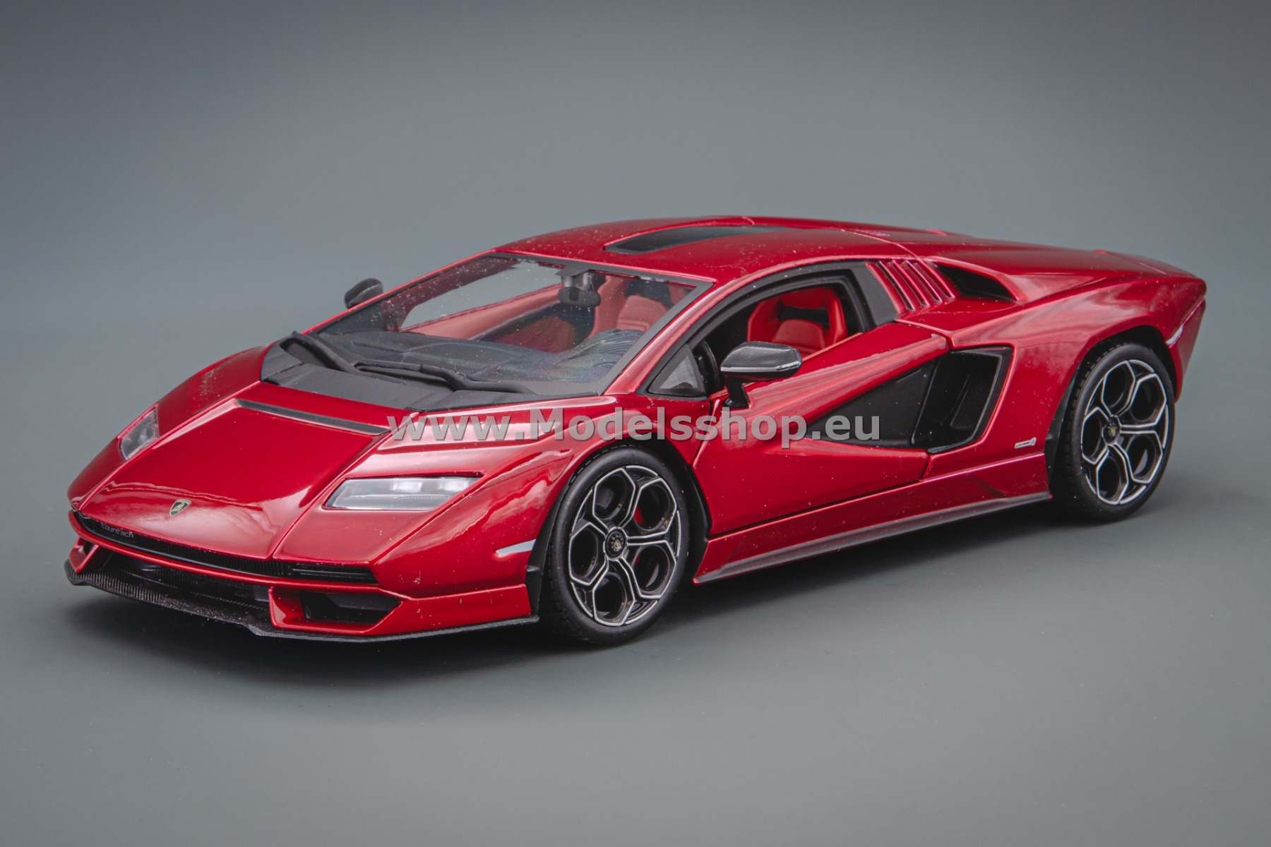 Bburago Lamborghini Countach LPI 800-4, 2023 /dark red metallic