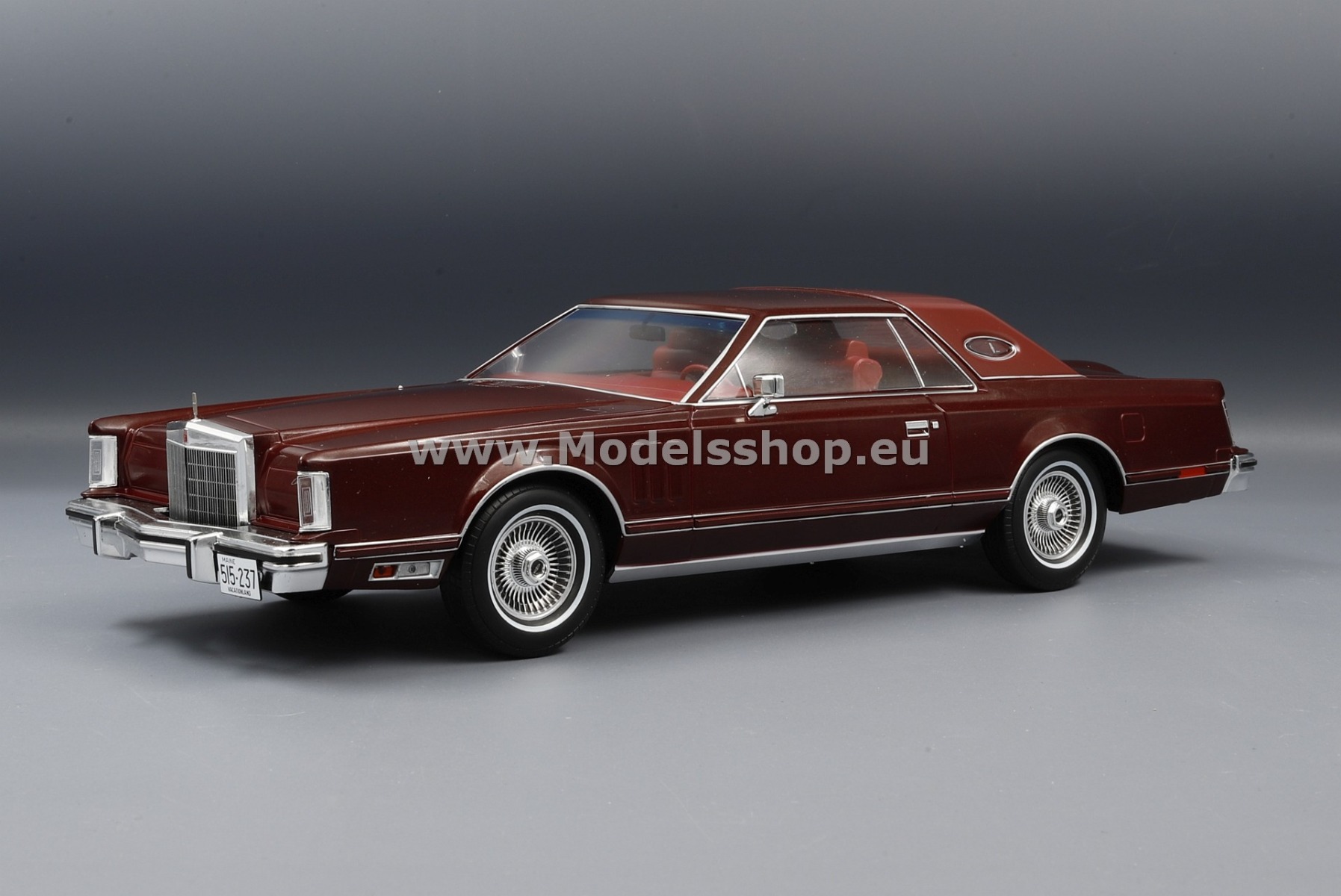 Lincoln Continental Mark V, 1978 /dark red metallic/