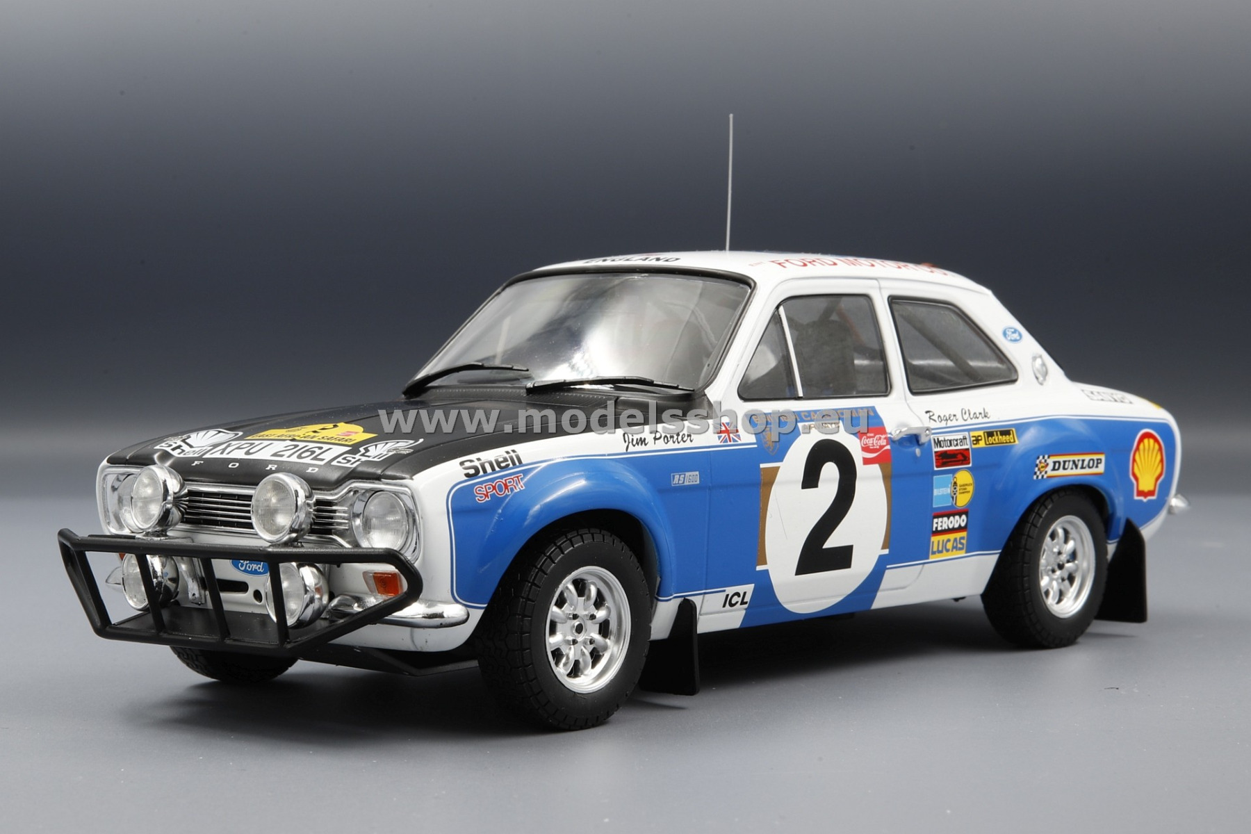 Ford Escort MkI RS 1600, No.2, Safari Rally, 1973, R.Clark/J
