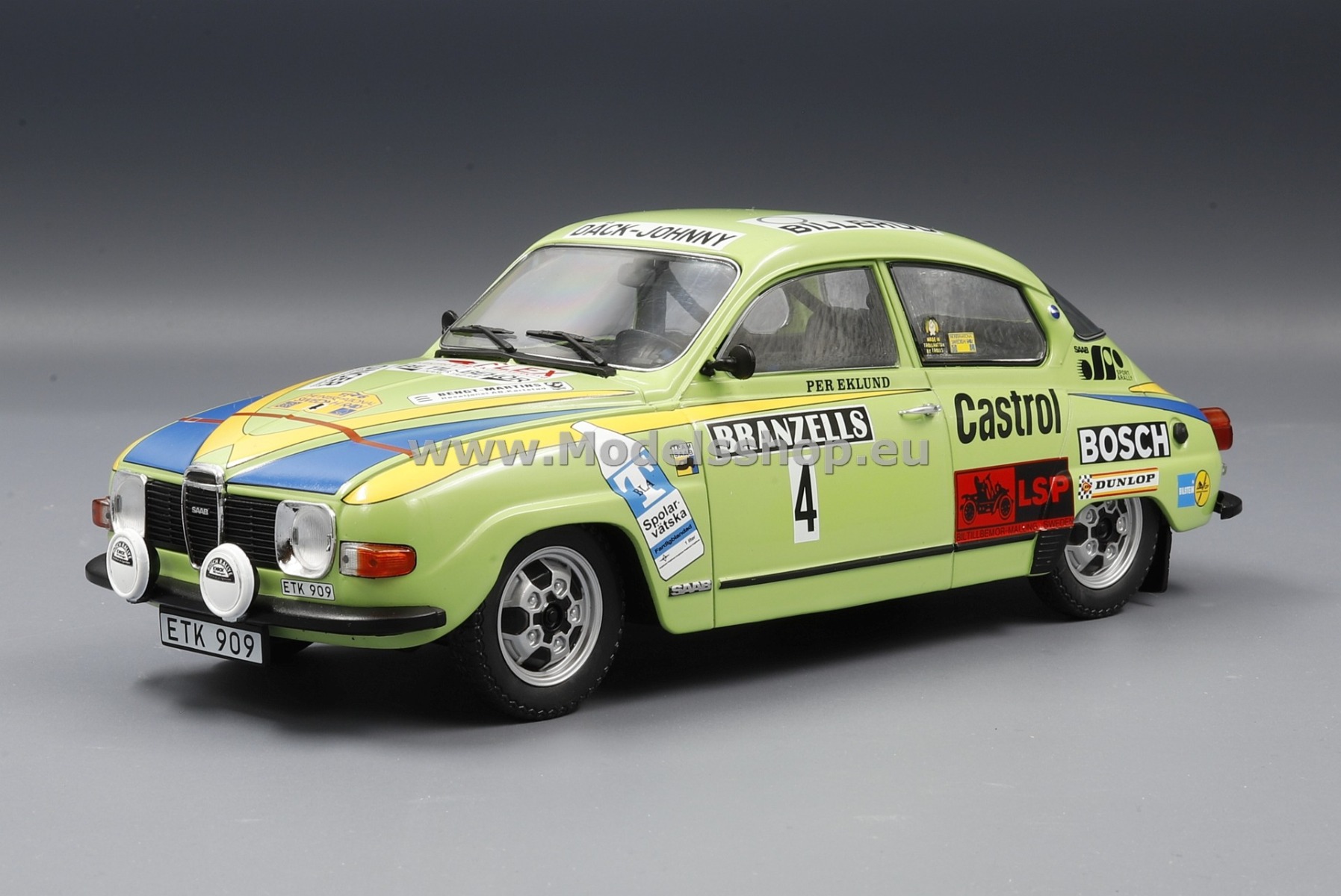 IXO 18RMC085A.20SP Saab 96 V4, No.4, Rally WM, Rally Sweden