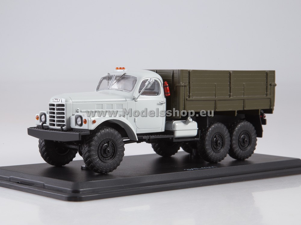 TOUGH 43 シルバー トラック 1/43 ModelPro 0124MP ZIL-4311 flatbed truck /grey-khaki/
