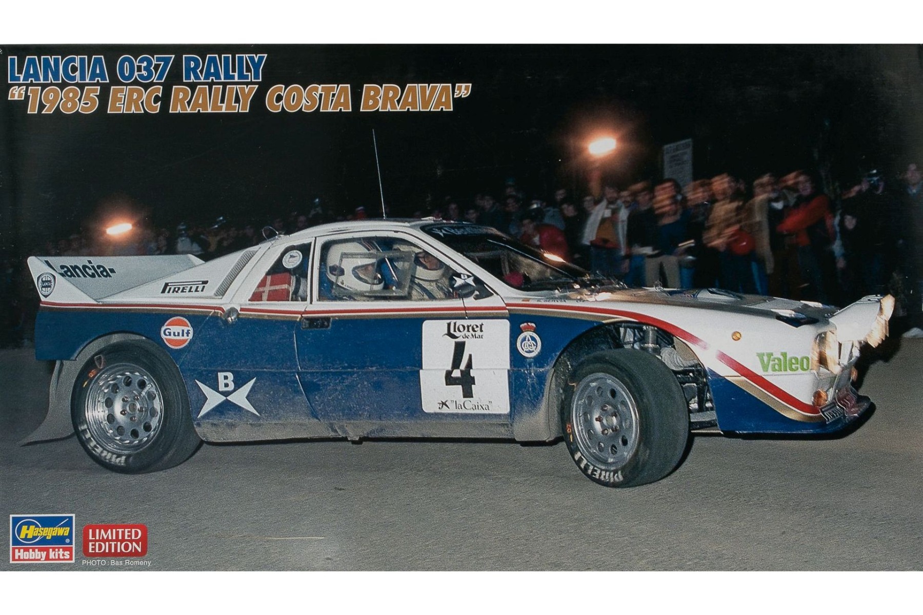 Hasegawa HG20523 Lancia 037 Rally (1985 ERC Rally Costa Brava