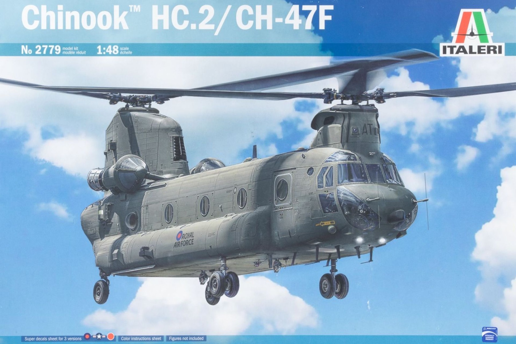 Italeri 1/48 Chinook Part 1 (Classic) - YouTube