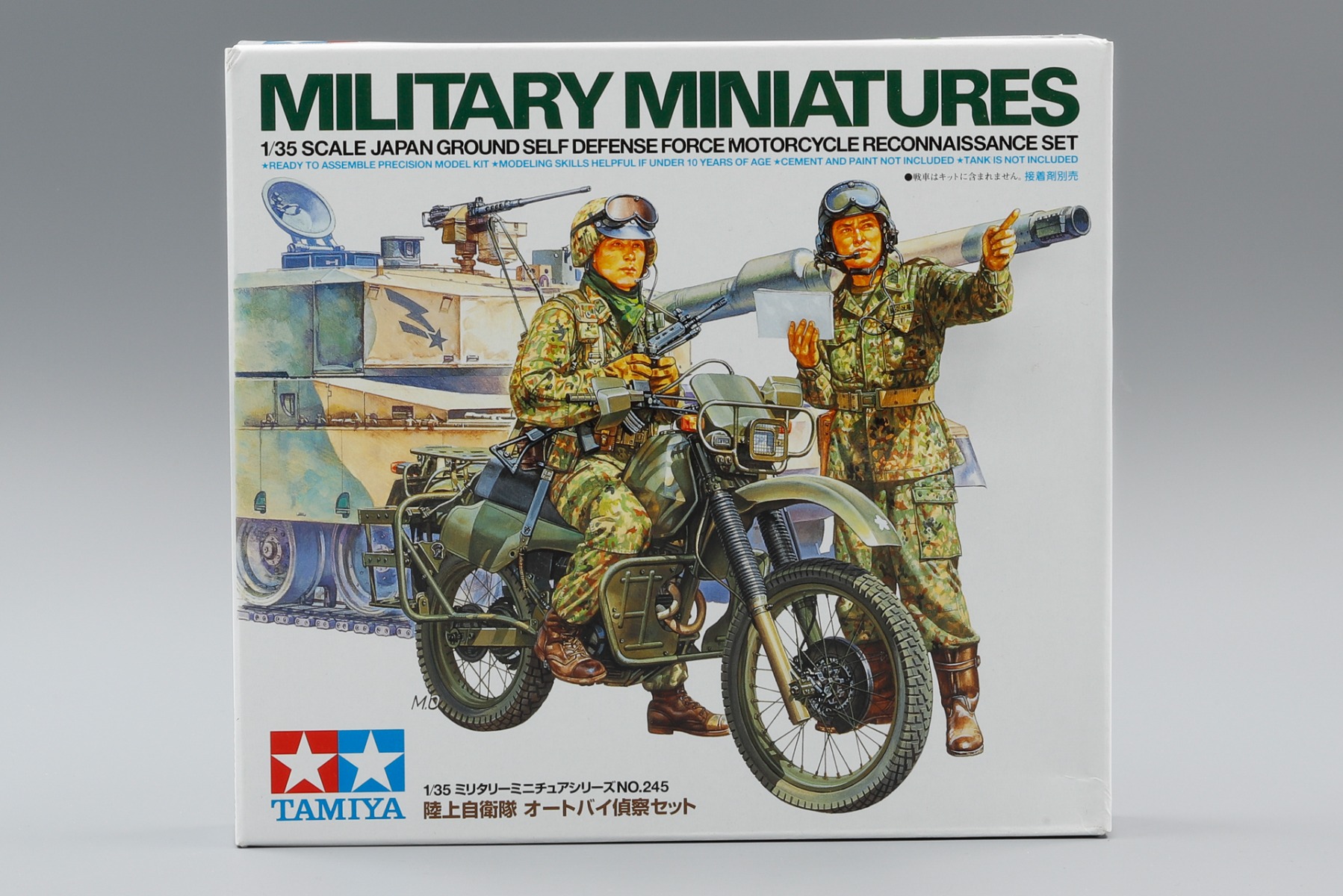 Tamiya TA35245 JGSDF Japan Ground Self Defense Force Motorcycle