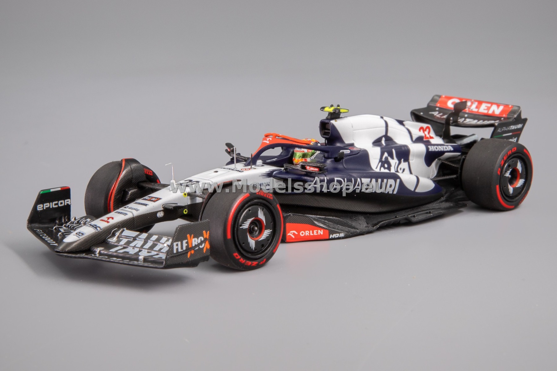 Scuderia Alpha Tauri AT04  ベルギーGP  2023 SPARK 1/43 - ALPHA TAURI AT04 - Belgium GP 2023 (D