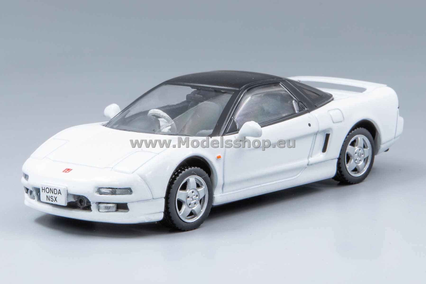 Honda NSX, 1990, RHD /white - black/