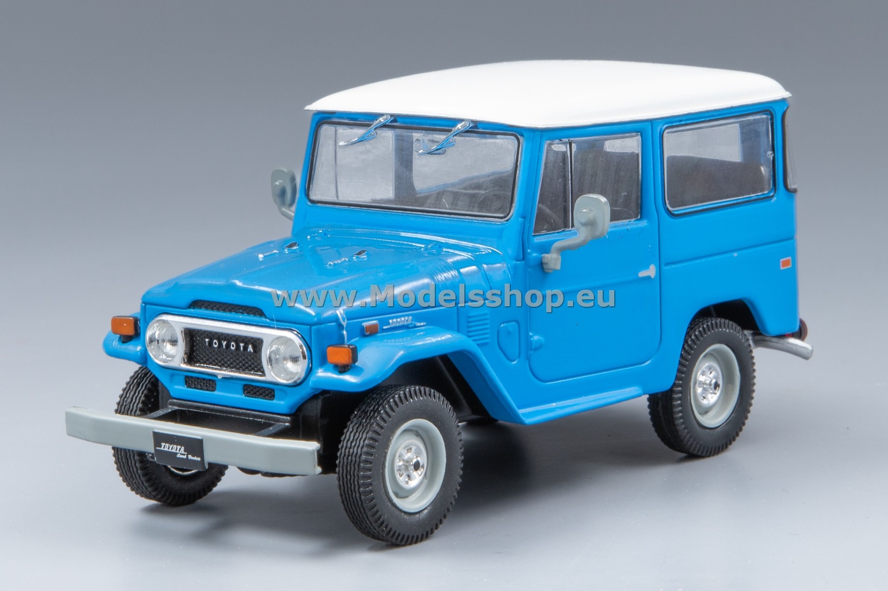 Toyota Land Cruiser FJ 40, 1973 /blue - white/