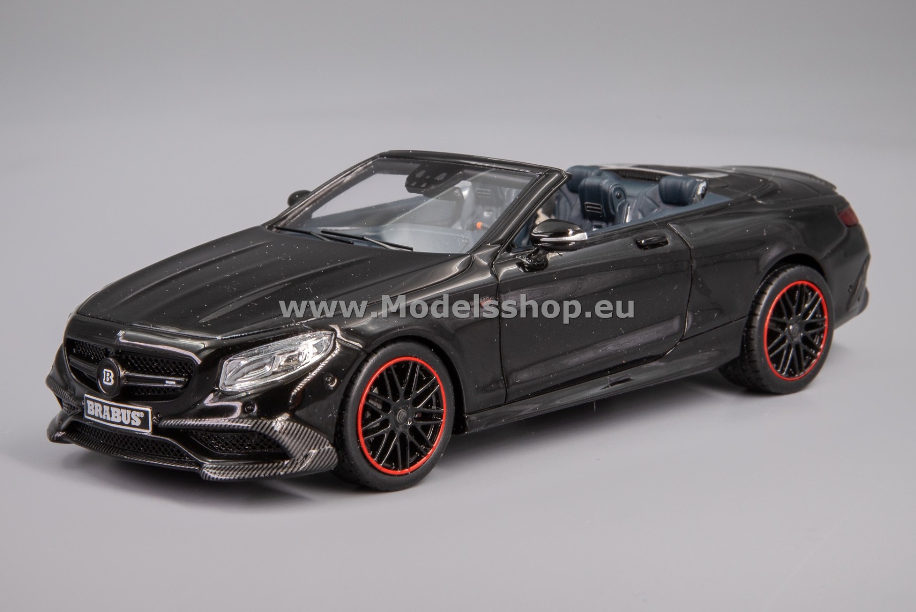 Minichamps 437034230 Brabus Mercedes Benz 850 S63 Cabriolet, 2016