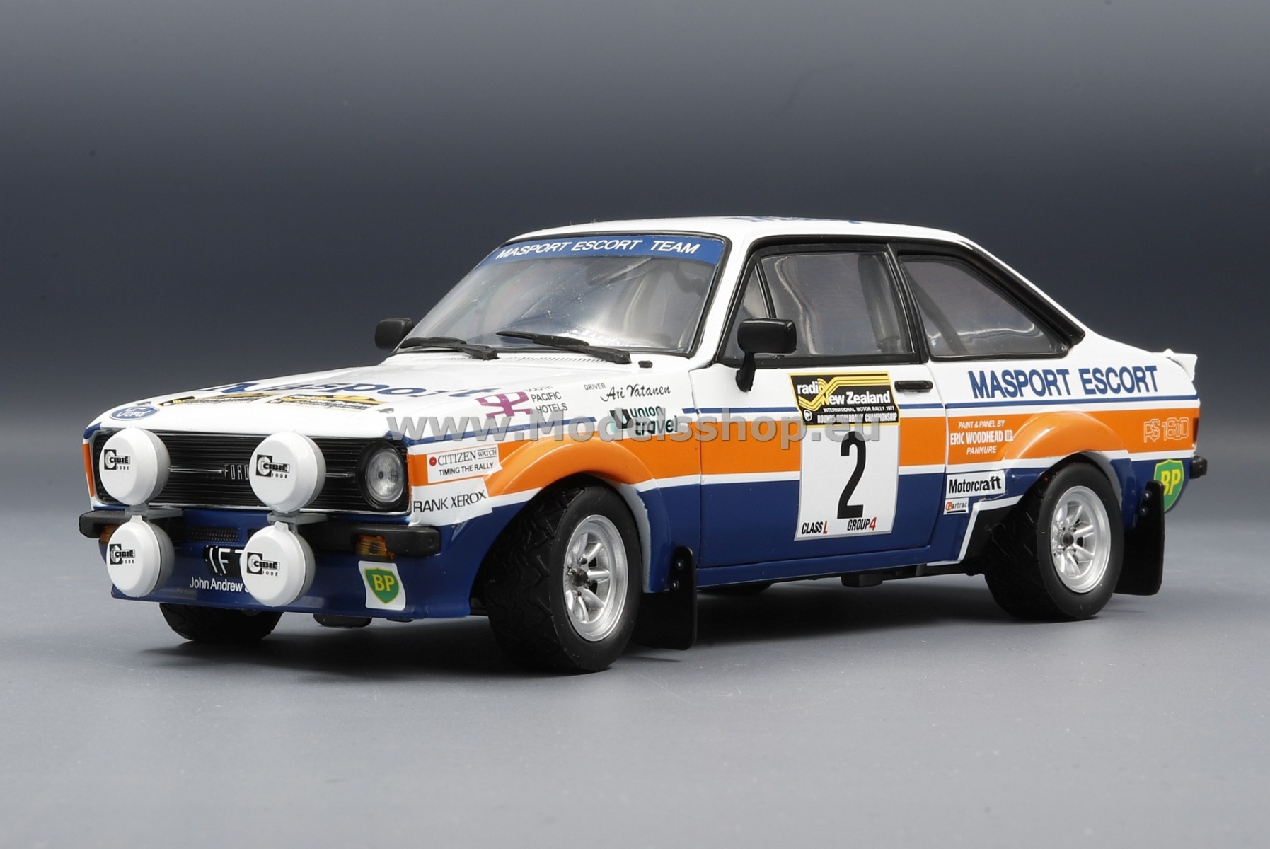 Ford Escort MKII RS1800, No.2, Masport, Rallye WM, Rally New Ford Escort MKII RS1800, No.2, Masport, Rallye WM, Rally New