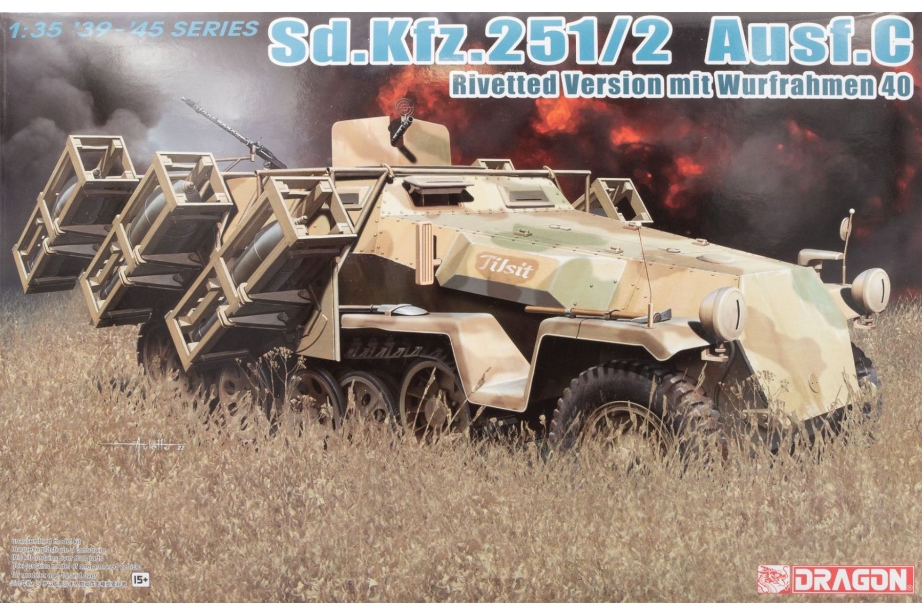 Dragon DRA06966 Sd.Kfz. 251/2 Ausf. C Rivetted Version mit
