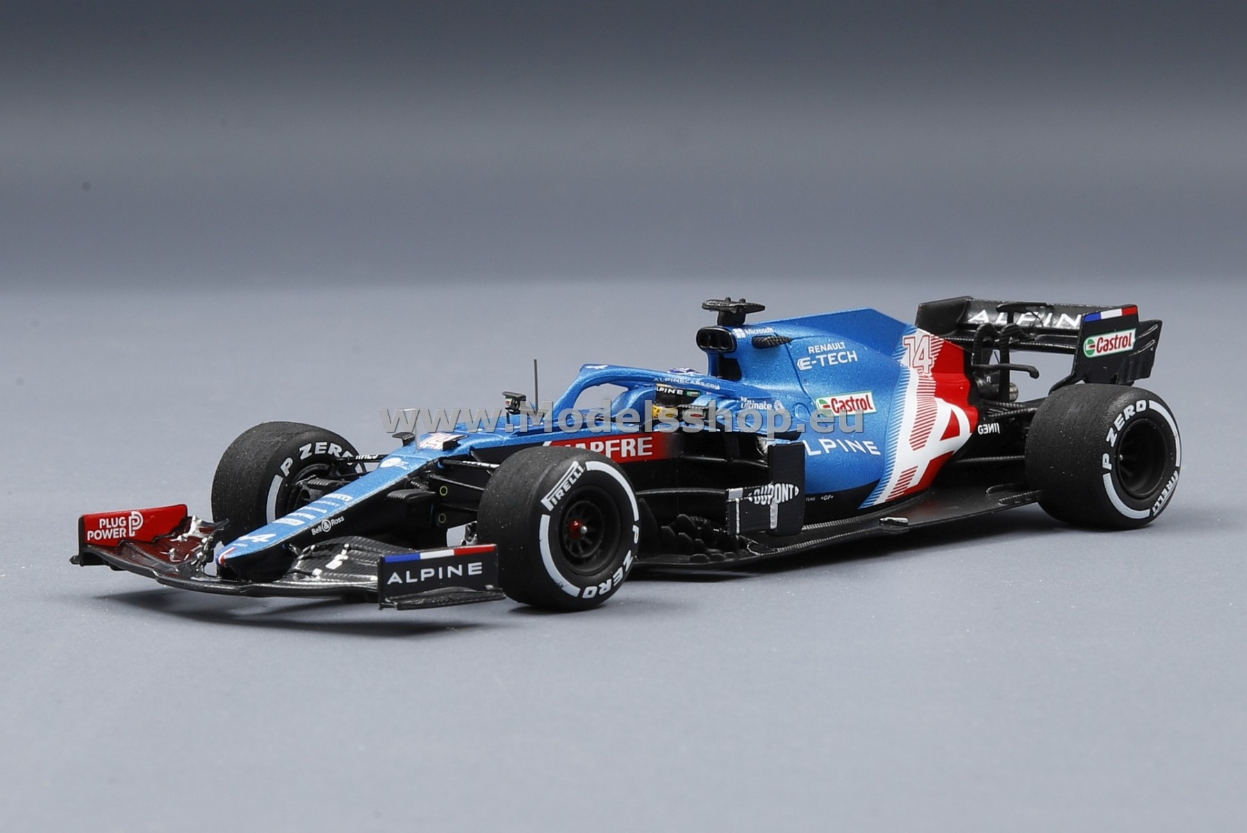 Alpine A521 No.14 Alpine F1 Team 3rd Qatar GP 2021 Fernando