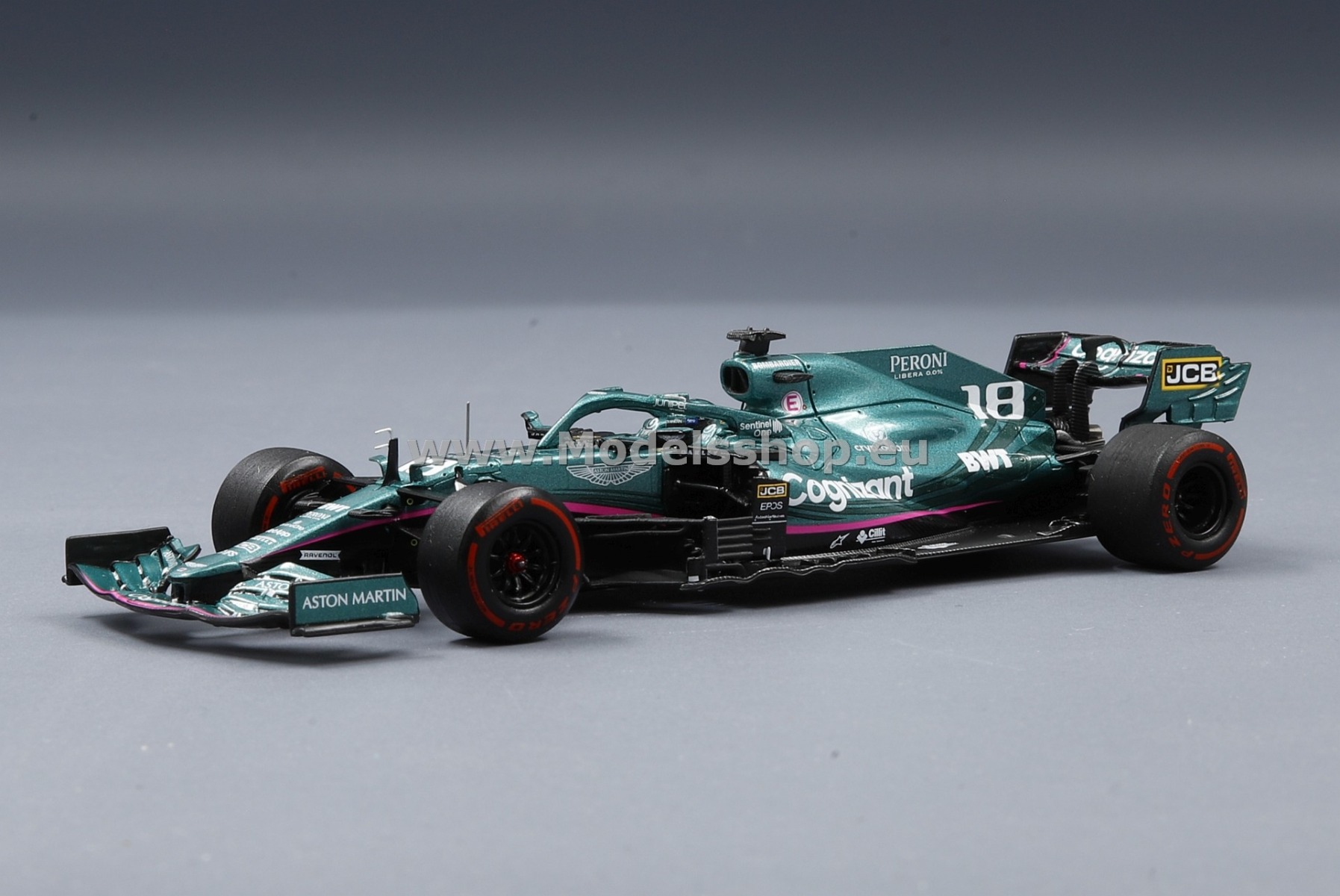 Aston Martin AMR21 No.18 Aston Martin Cognizant F1 Team Abu