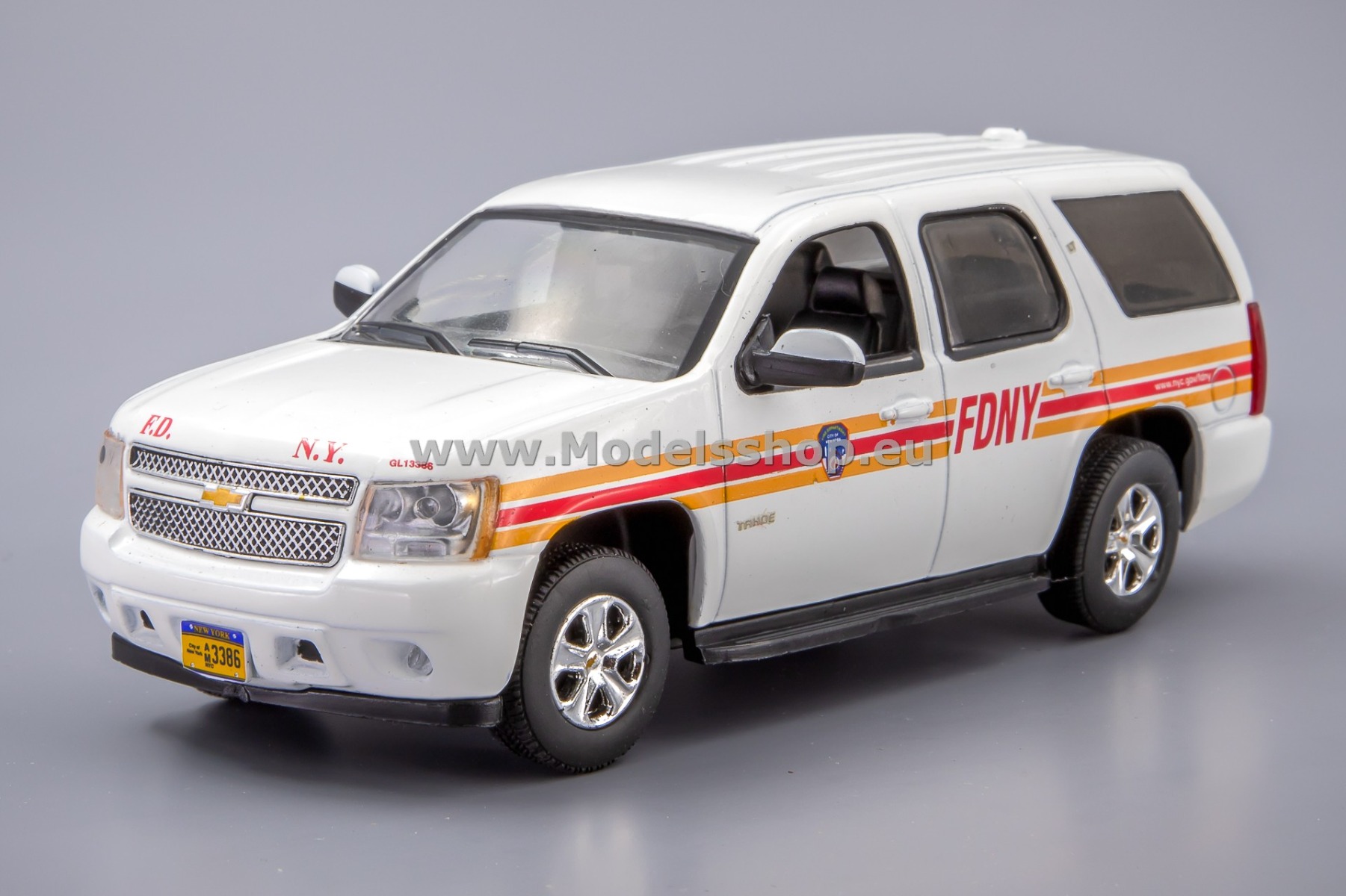 グリーンライト　 シボレー・タホ - ファイアデパートメント・オブ・ニューヨーク GreenLight GL86189 Chevrolet Tahoe, 2011, FDNY (Fire