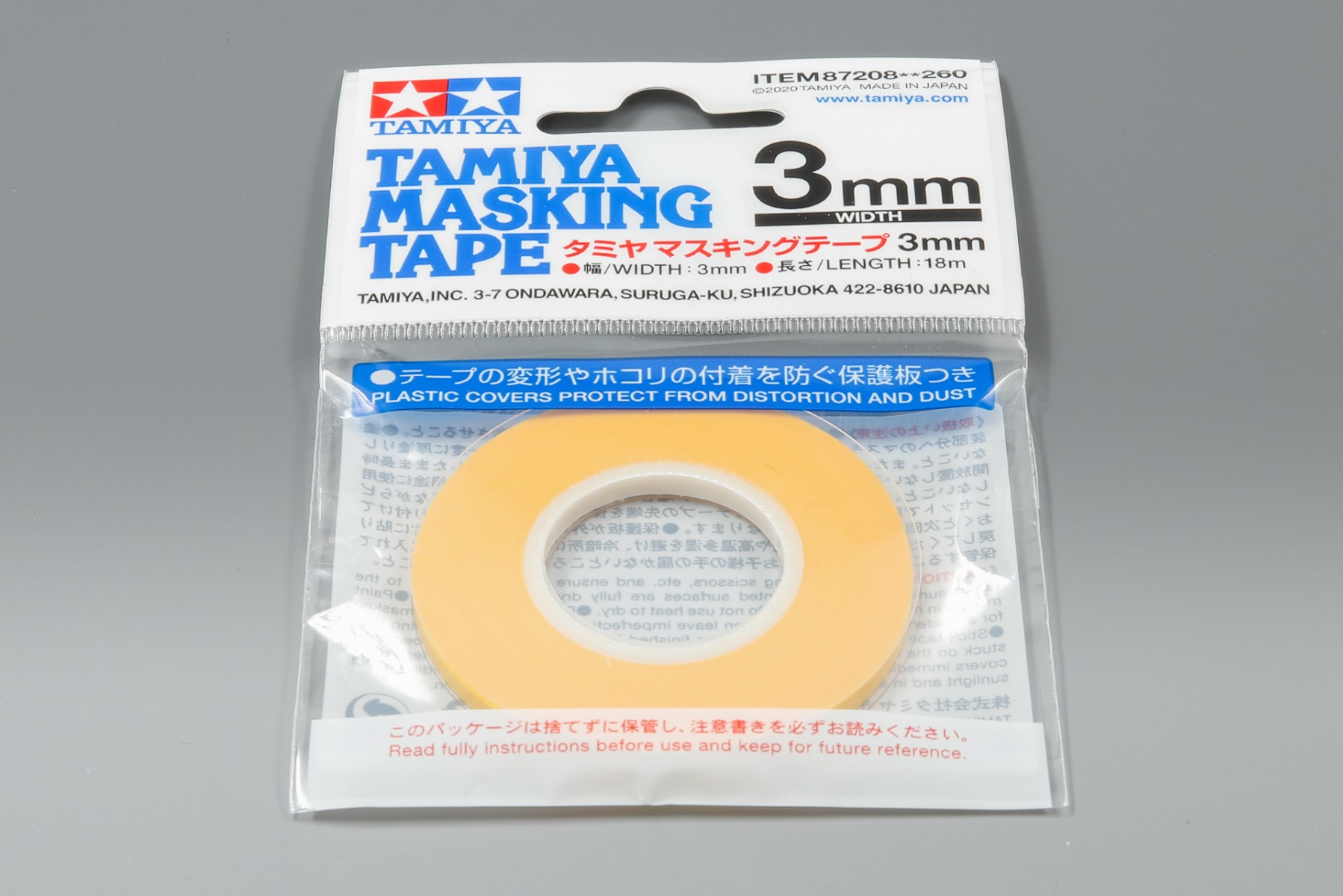 Tamiya Masking Tape for Curves (3mm) 87178