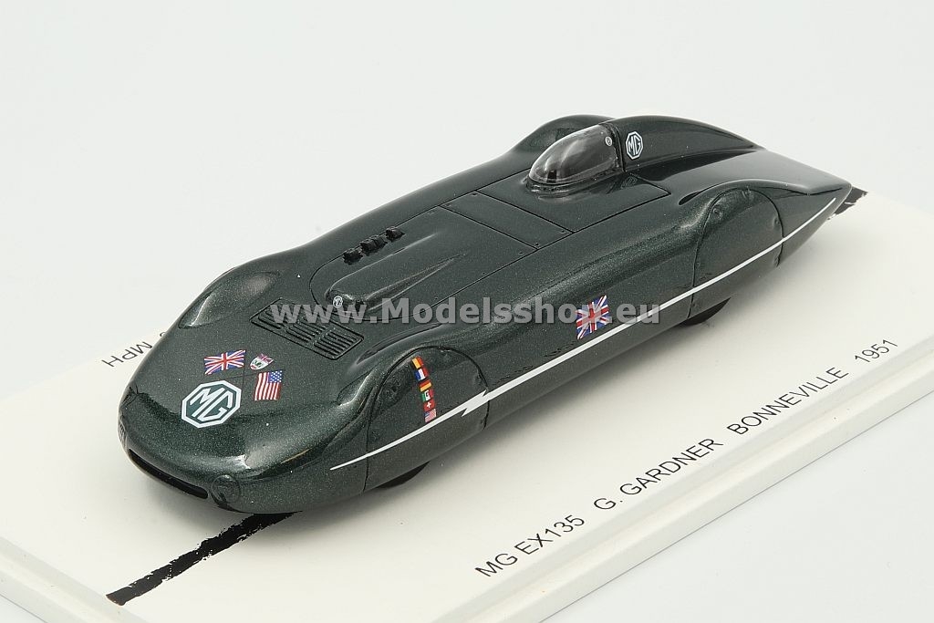 MG EX135 Bonneville 1951 Class F Records Up To 137.40 MPH A. T.