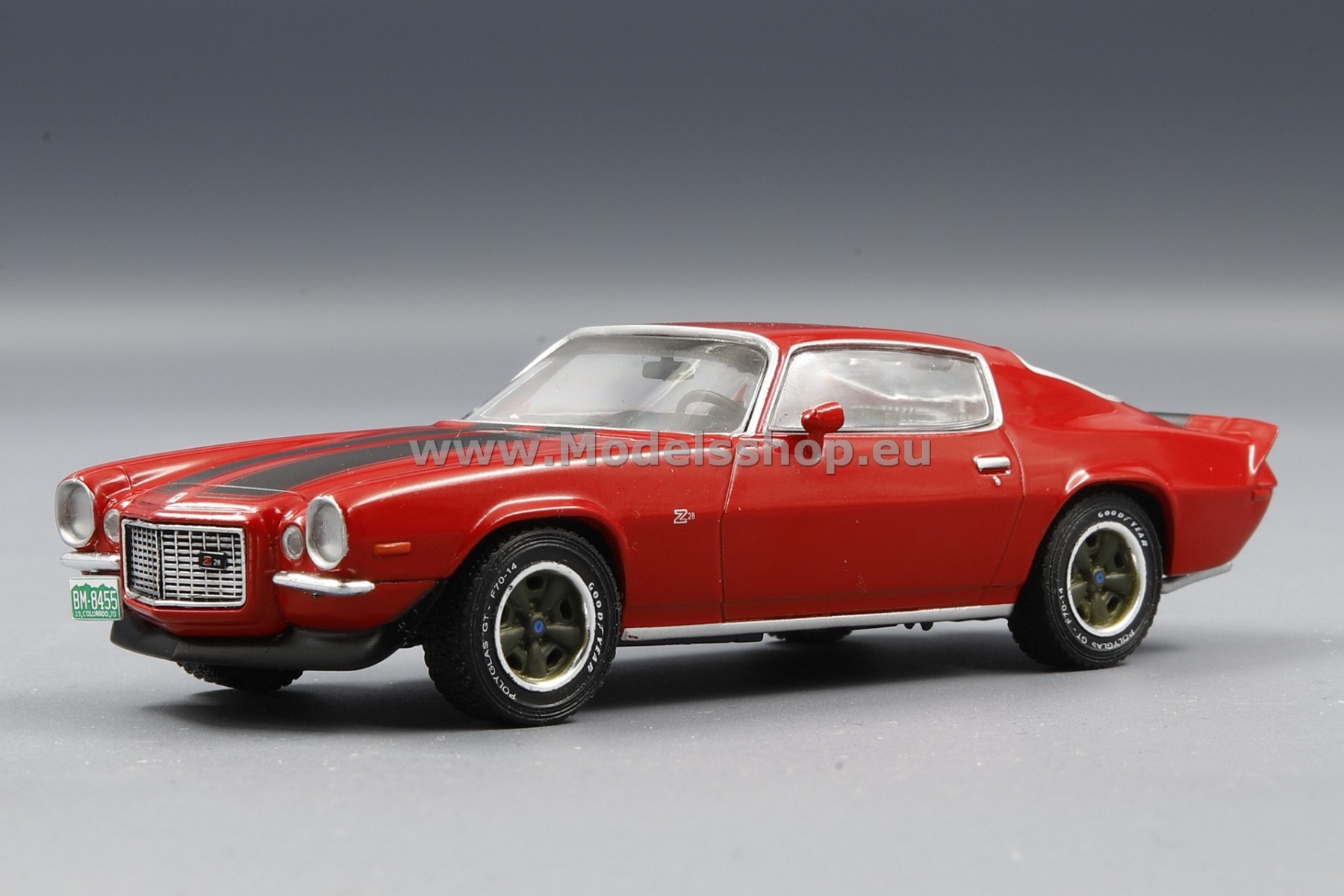 ミニカー Spark Minimax '70 Camaro Z/28 Chevrolet Camaro Z 28, 1970 /red - black/