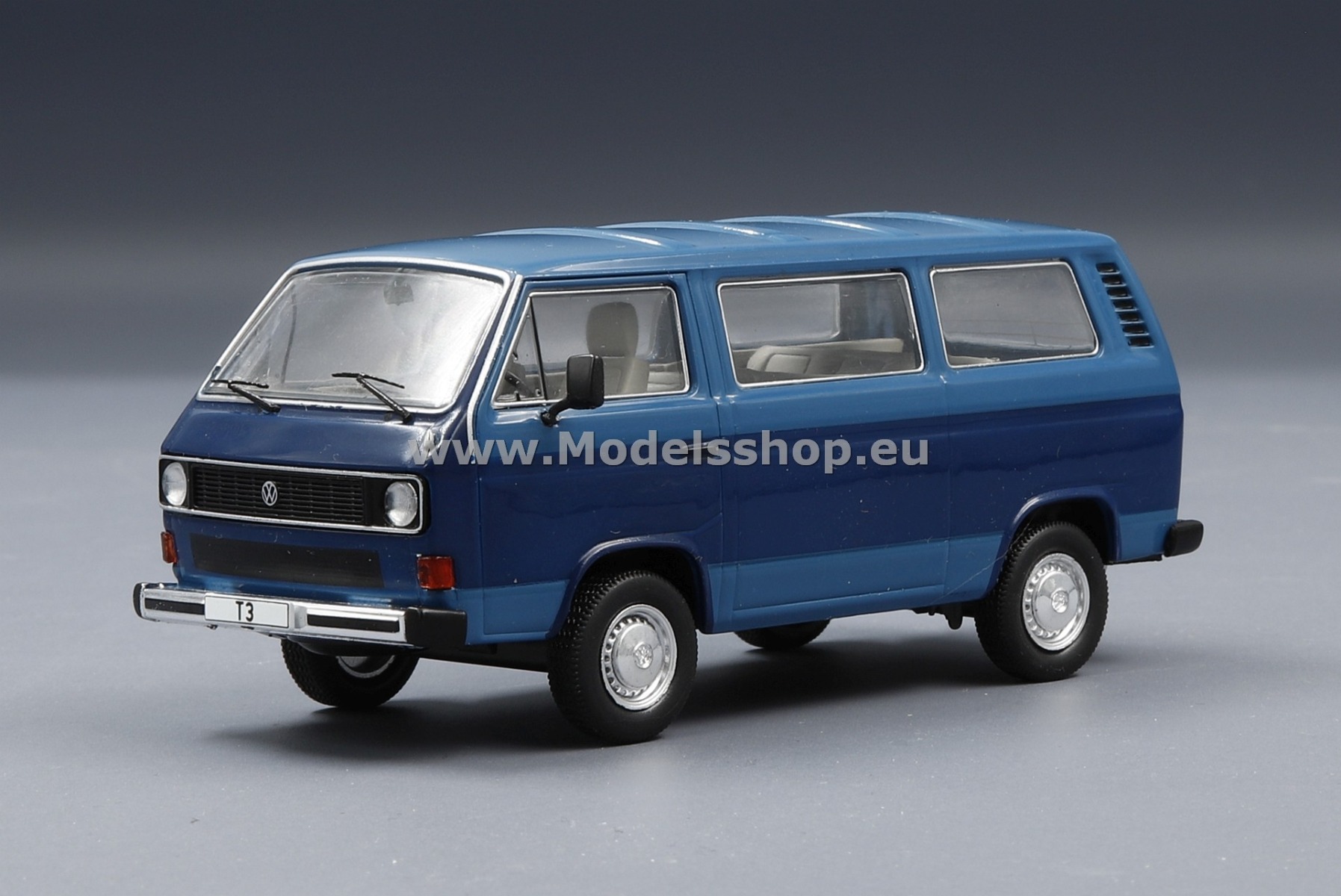Volkswagen T3 van, 1980 /blue - dark blue/ Volkswagen T3 van, 1980 /blue - dark blue/