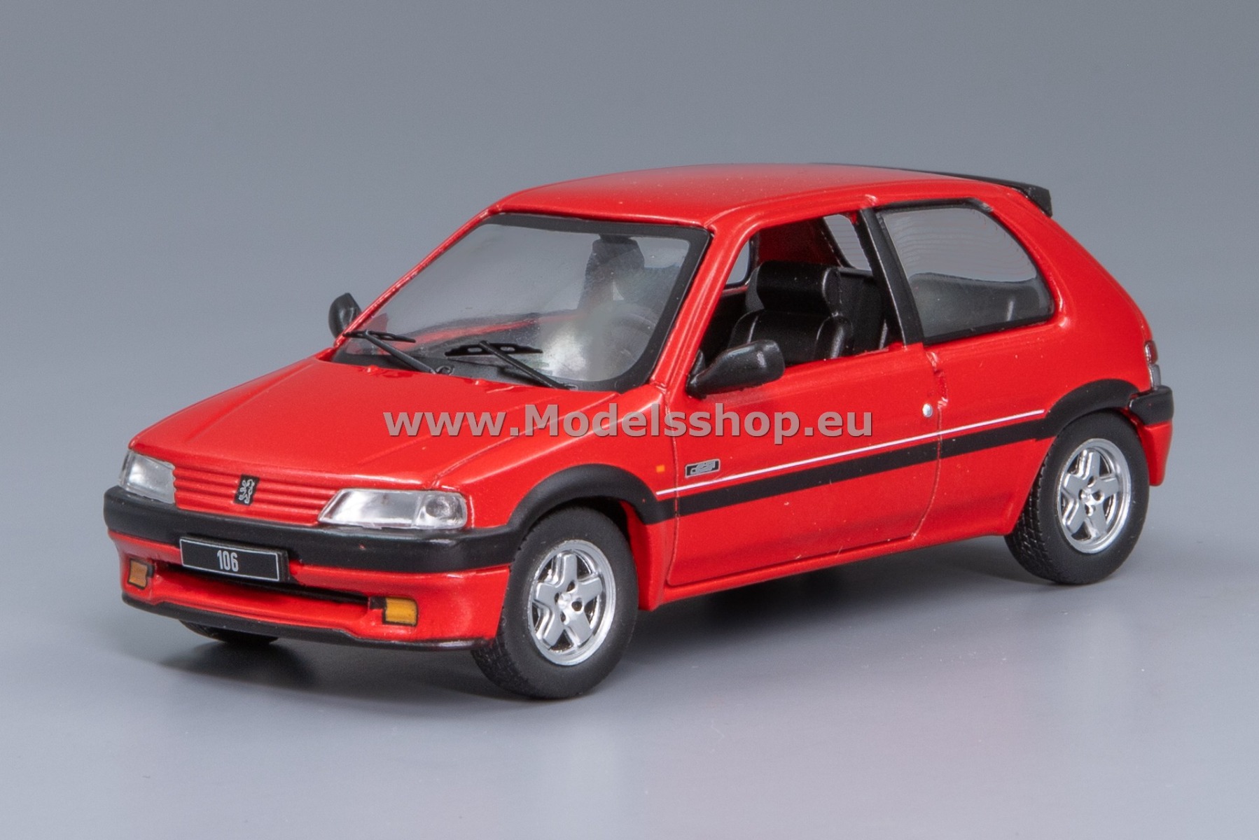 Peugeot Trois Petites 赤 IXO CLC523N.22 Peugeot 106 XSI Le Mans 3d, 1993 /red - metallic/