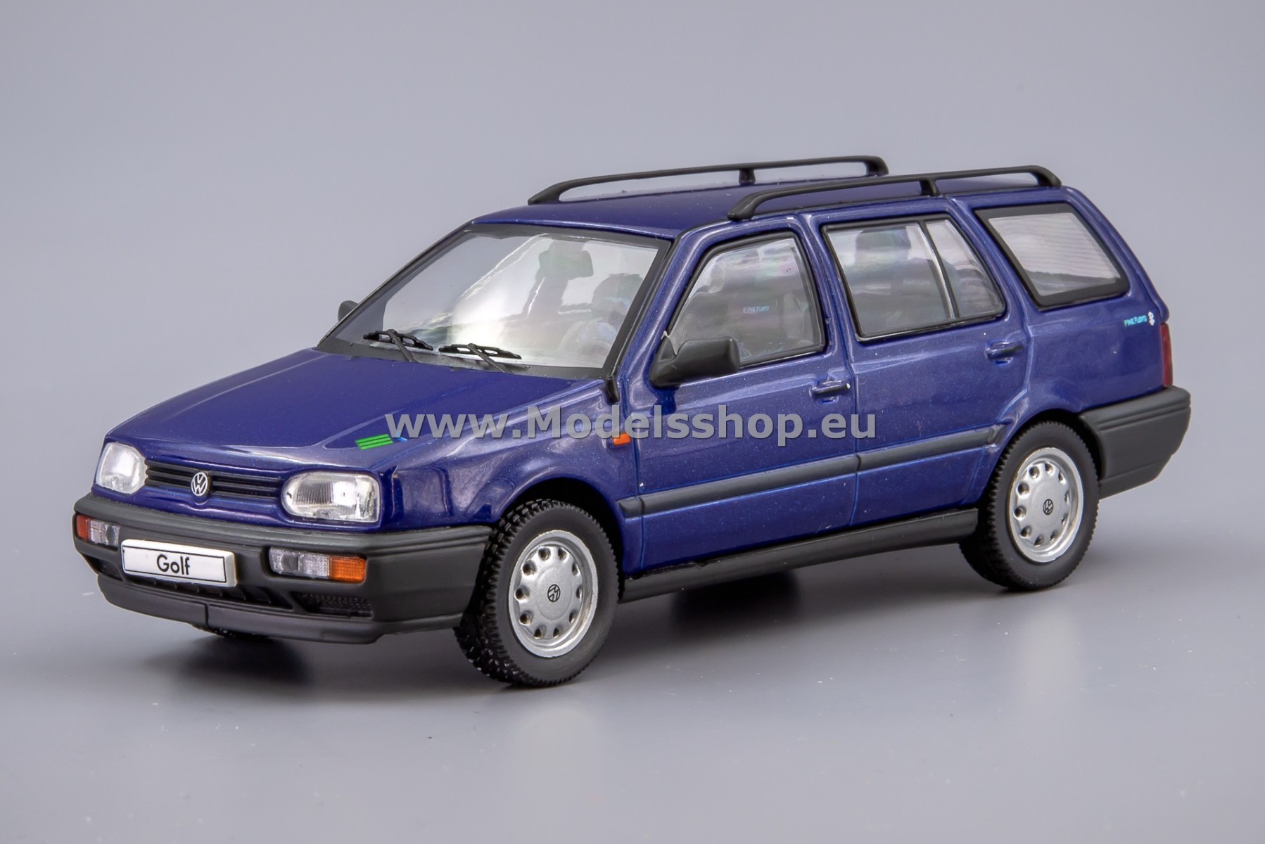 ミニカー 1993 Volkswagen Golf Variant (Mk3) 1/43 MEGA RARE VW GOLF III 3 1H 1.4 CL 1993 MYSTIC BLUE METALLIC 1:43