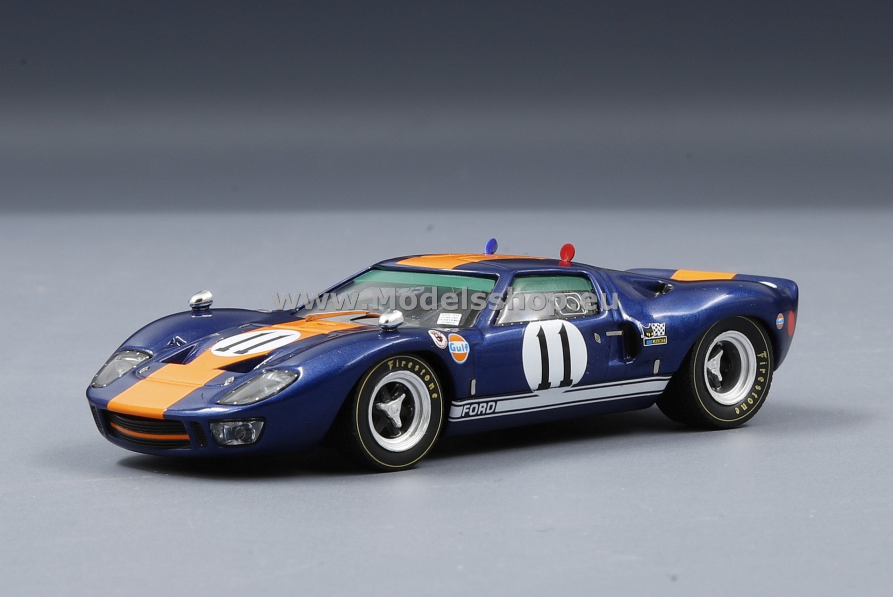 Ford GT40, RHD, No.11, 24h Daytona, 1967, J.Ickx / D.Thompson