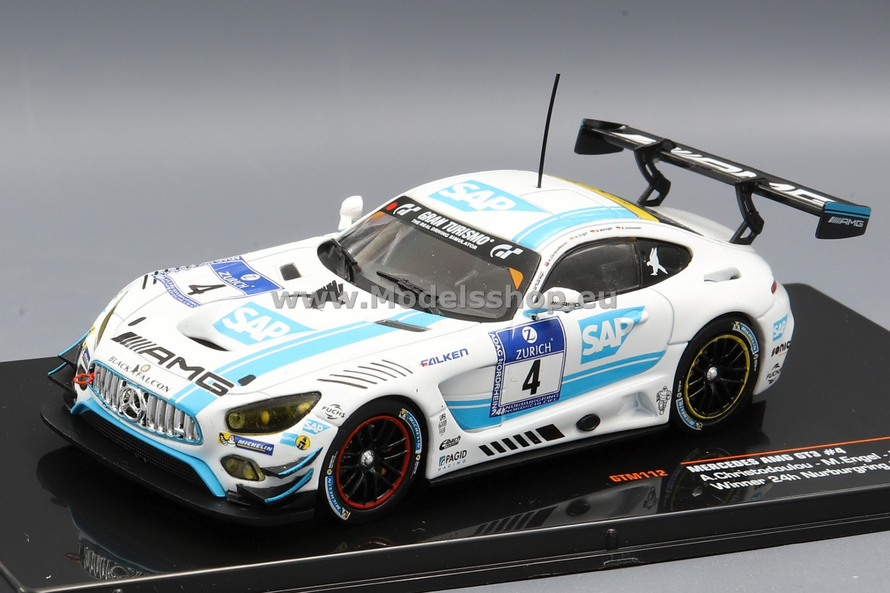 Mercedes-Benz AMG GT3, No.4, AMG-Team Black Falcon, 24h Nürburgring, 2016, B.Schneider/M.Engel/A.Christodolou/M.Metzger Mercedes-Benz AMG GT3, No.4, AMG-Team Black Falcon, 24h Nürburgring, 2016, B.Schneider/M.Engel/A.Christodolou/M.Metzger