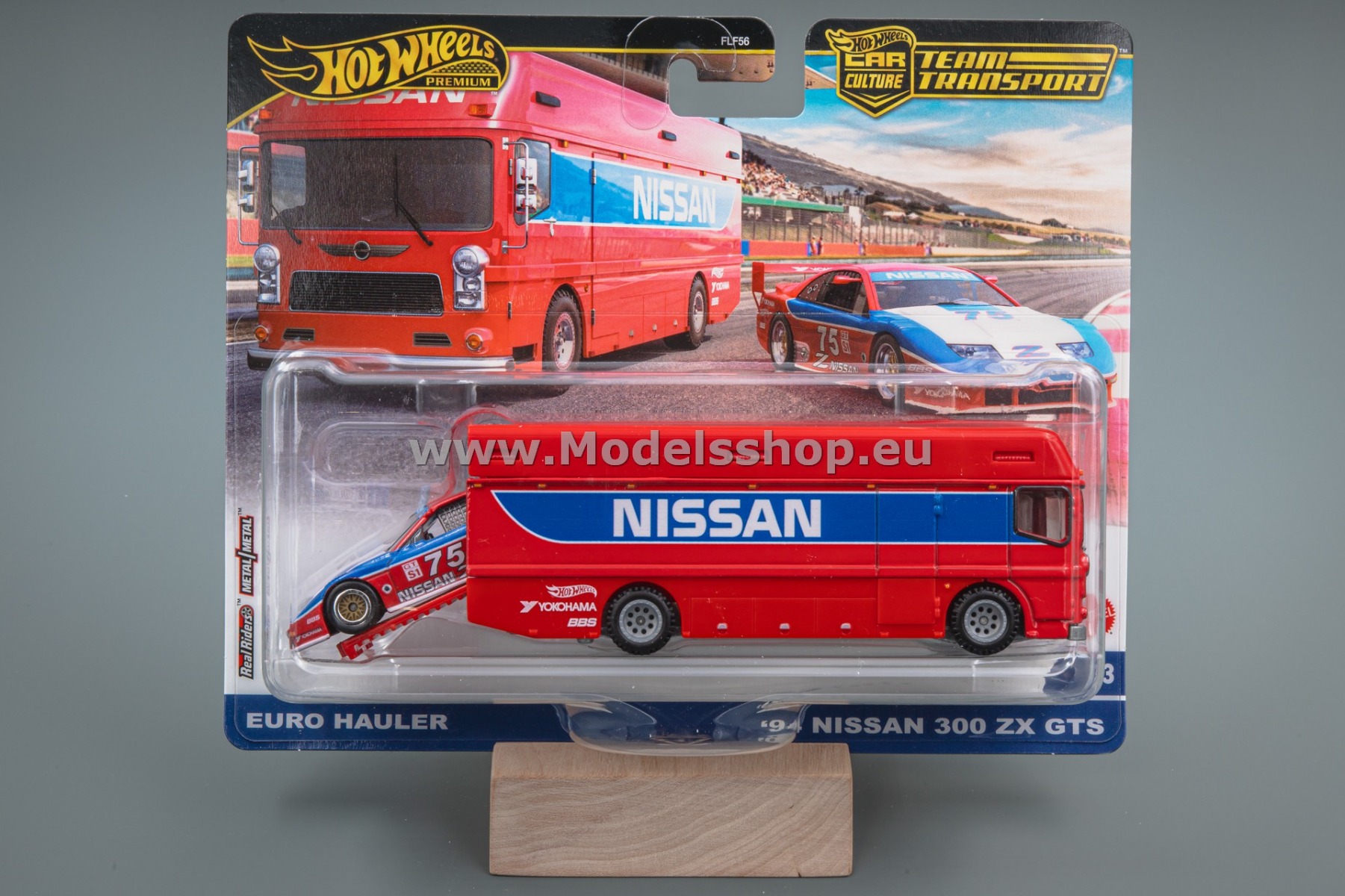 Euro Hauler & 1994 Nissan 300 ZX GTS #73 Hot Wheels Team