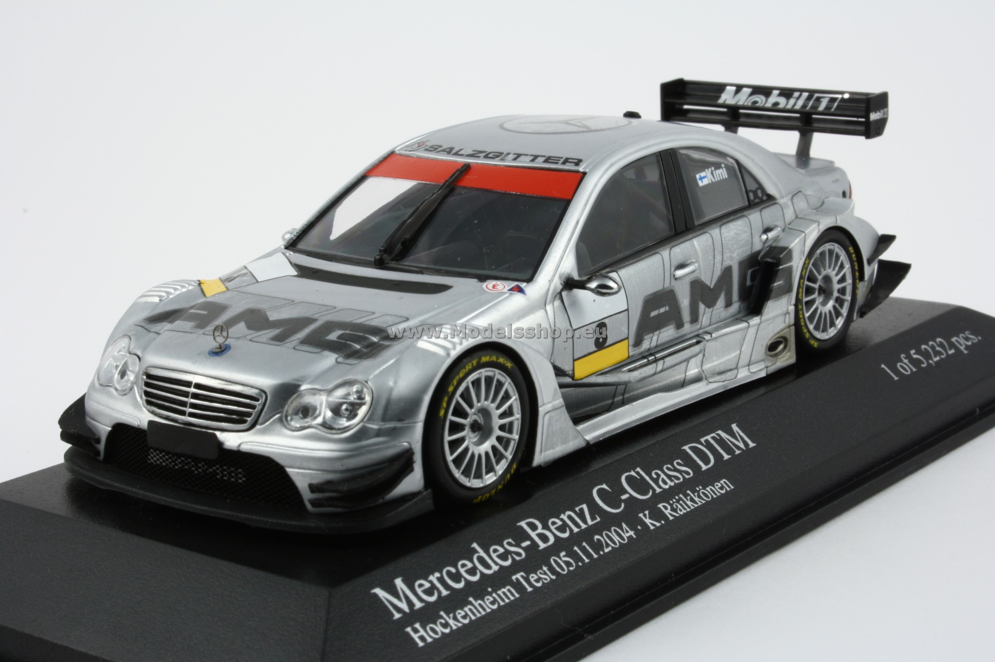 1/43 Minichamps Mercedes C DTM 2004 Team AMG C.Albers car #2