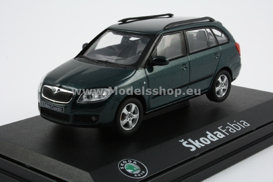 Škoda Fabia ② ミニカーセット 1/72 Skoda Fabia II (2006) Orange Tangerine Metallic