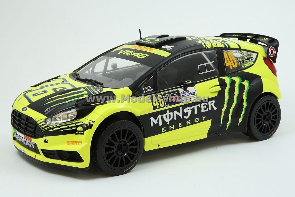 Ford Fiesta RS WRC, No.46, Monster, Rallye Monza 2015, V.Rossi/C
