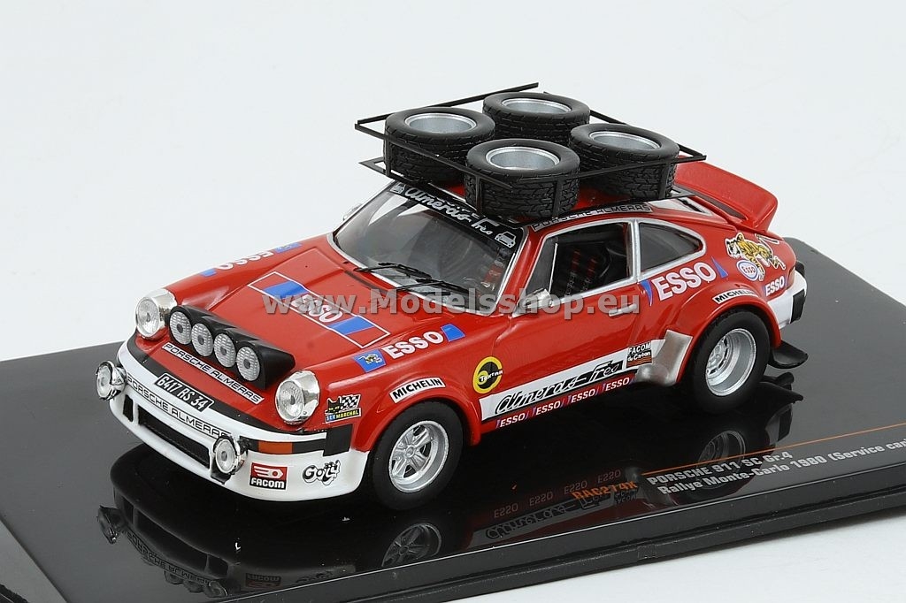 Porsche 911 SC Gr.4, Rallye Monte Carlo 1980, Service Car