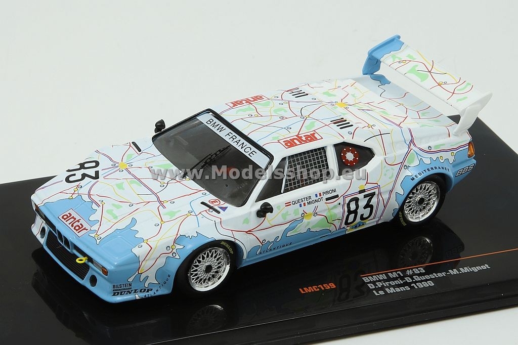 在庫一掃セール売れ筋ランキング BMW M1, No.83, 24h Le Mans, 1980, D.Pironi/D.Quester/M.Mignot レーシングカー