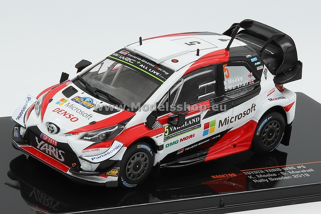Toyota Yaris WRC, No.5, Toyota Gazoo racing, Microsoft, WRC, Rally