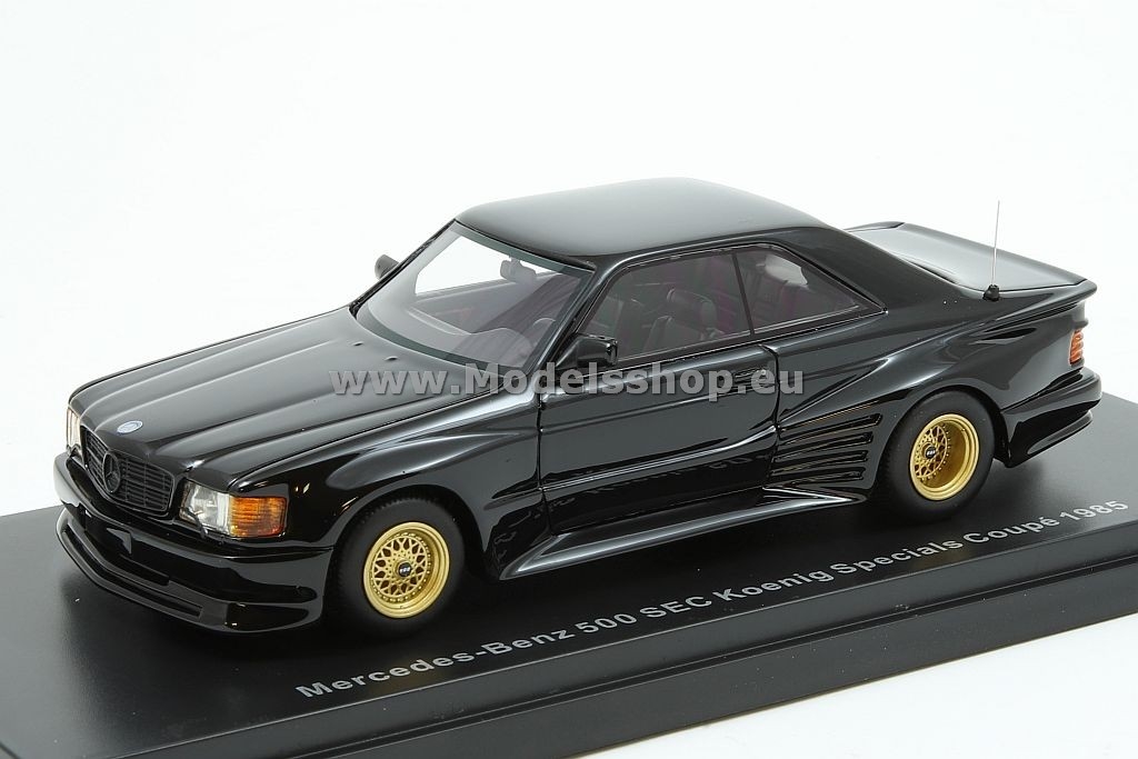 福袋セール Mercedes /black/ 1985 Specials Koenig 500SEC ミニカー