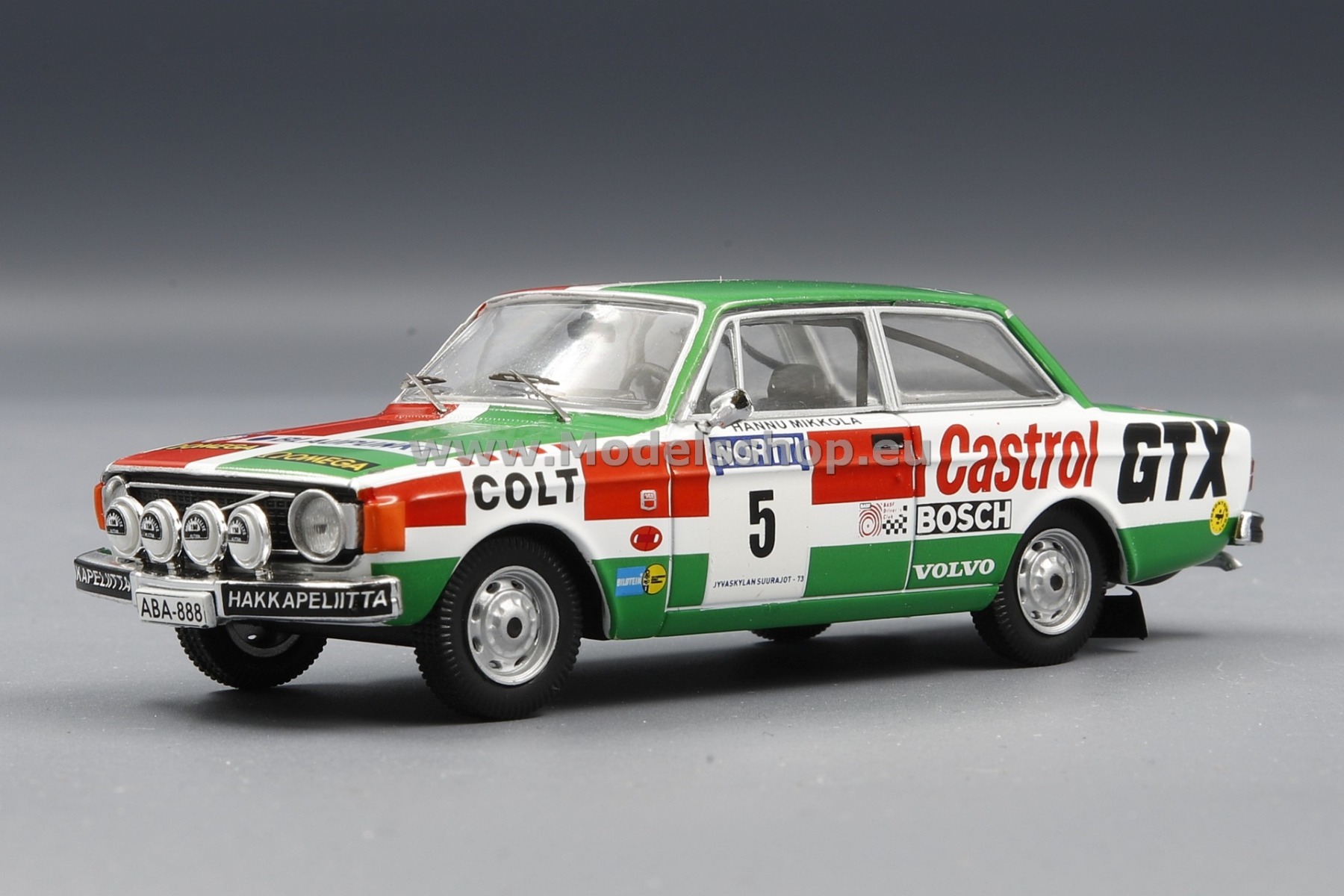 Volvo 142, No.5, 1000 Lakes Rally, 1973, H.Mikkola/E.Rautanen Volvo 142, No.5, 1000 Lakes Rally, 1973, H.Mikkola/E.Rautanen